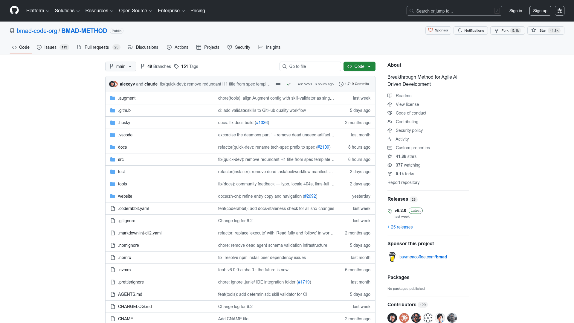 BMAD Method screenshot