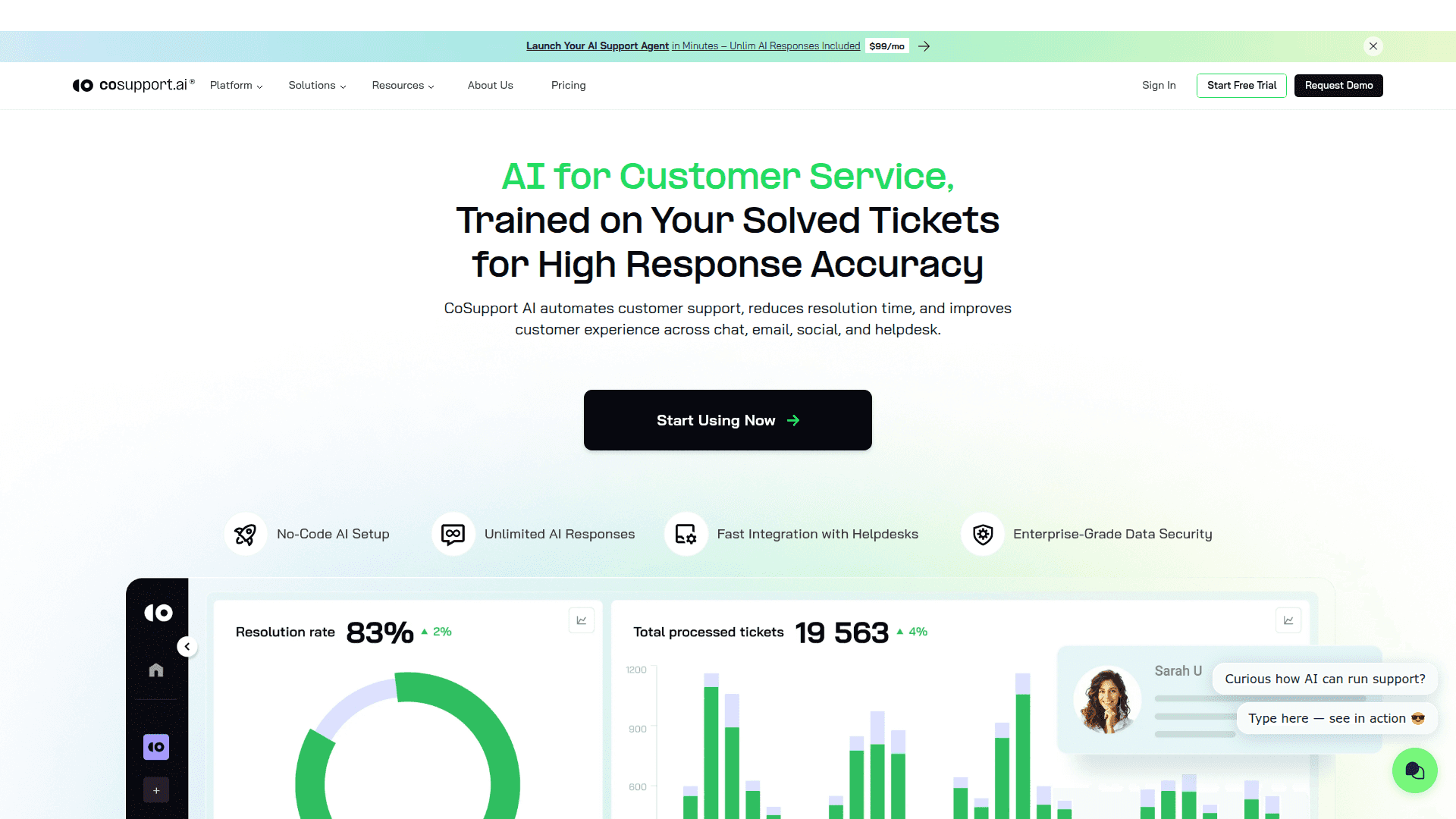 CoSupport AI screenshot