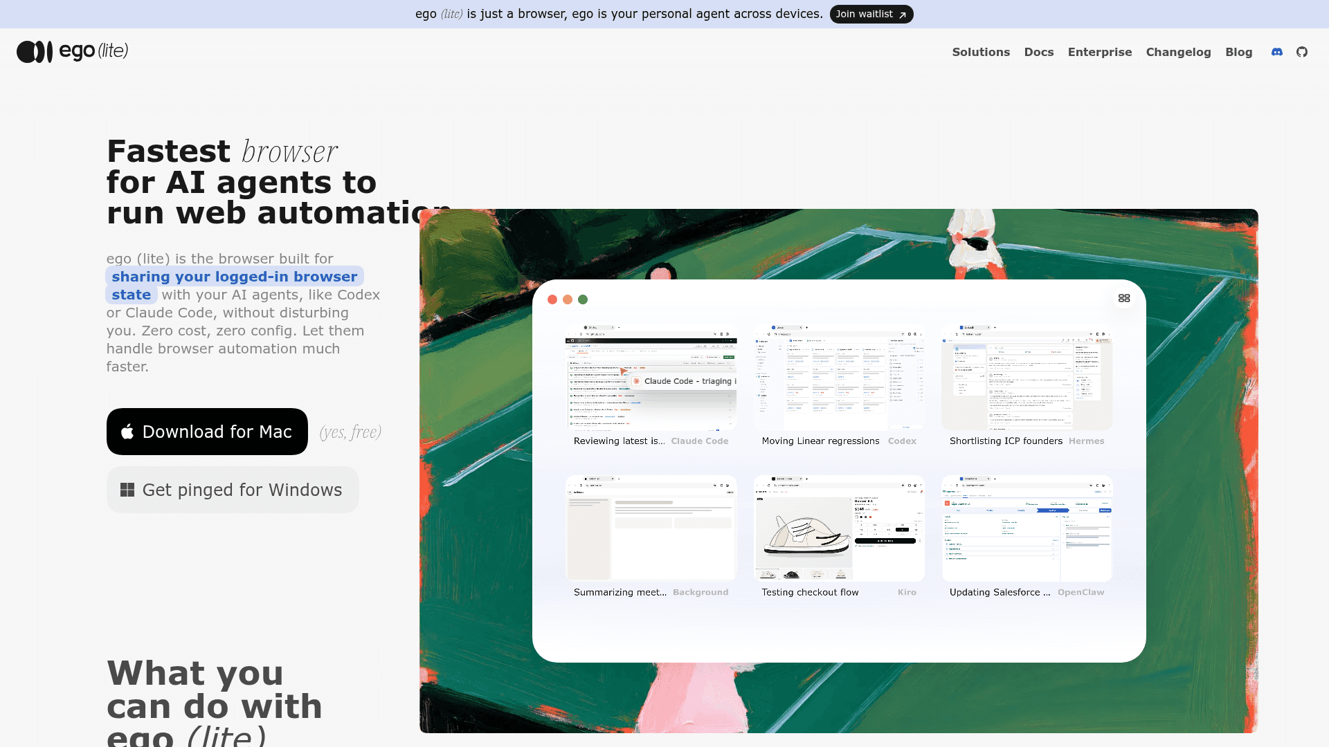 ego (lite) screenshot