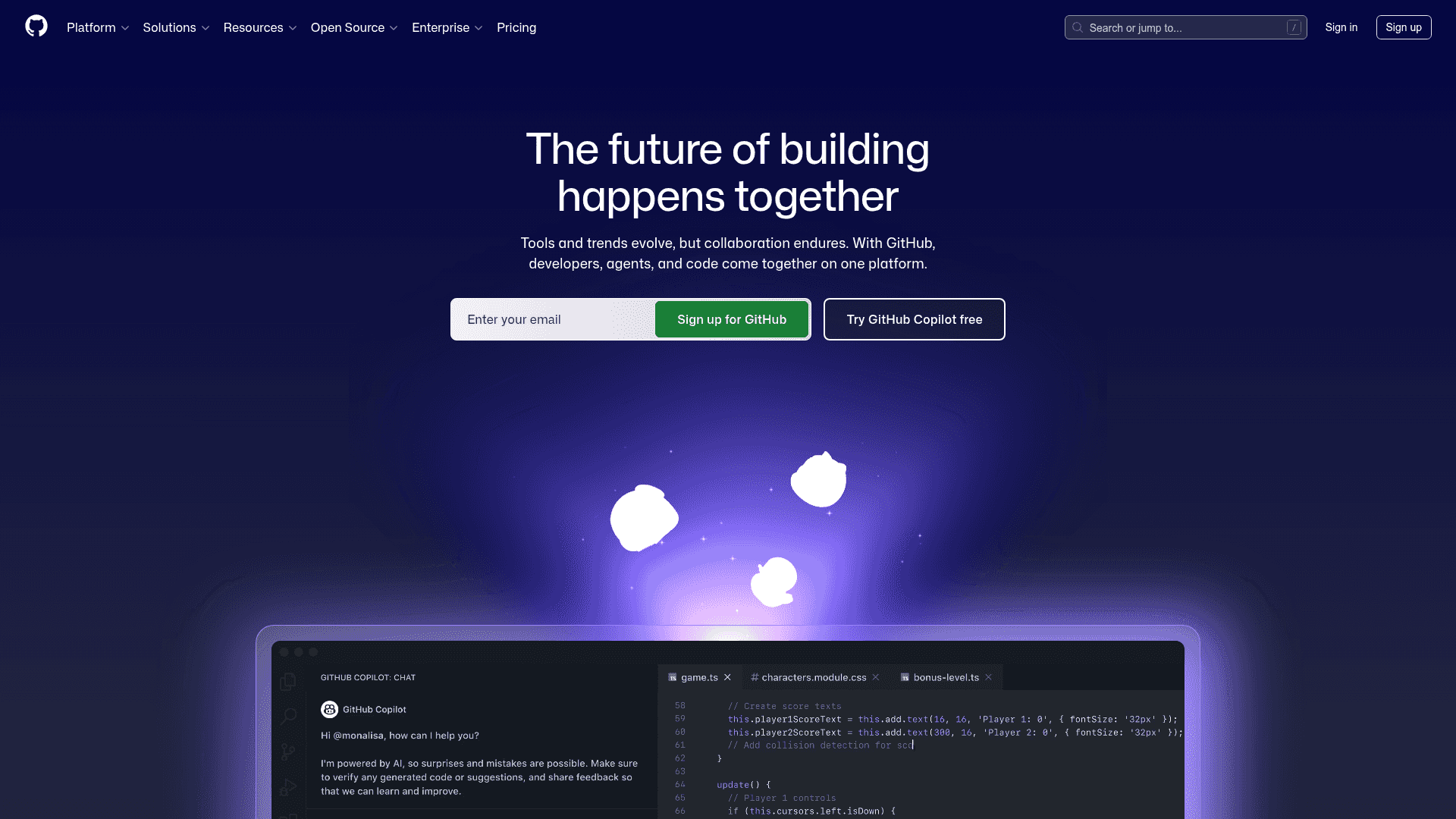 GitHub screenshot