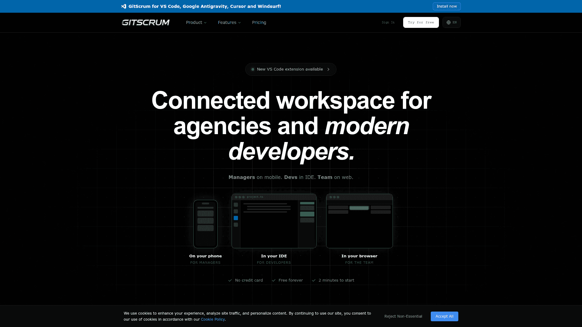 GitScrum screenshot