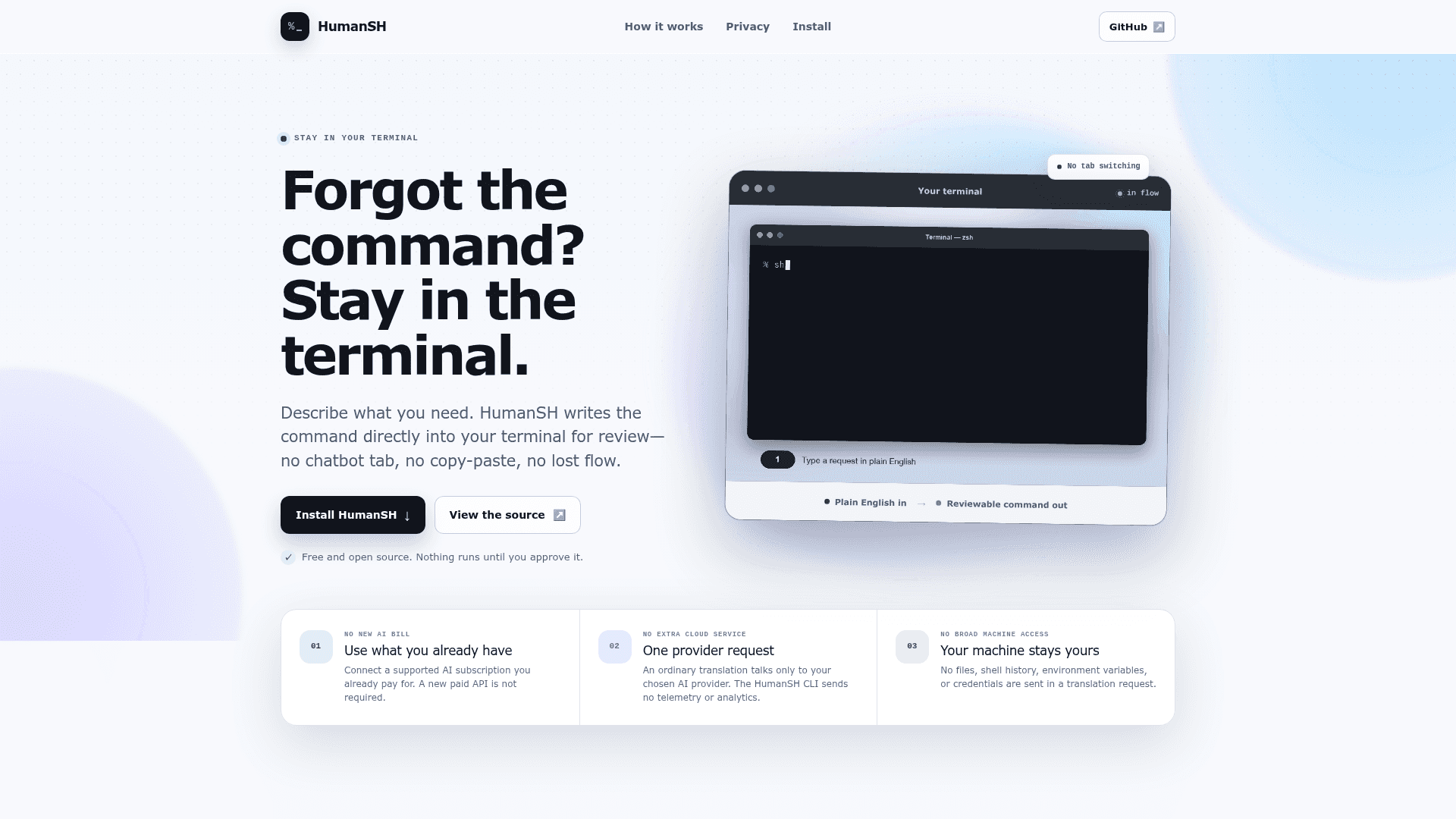 HumanSH screenshot