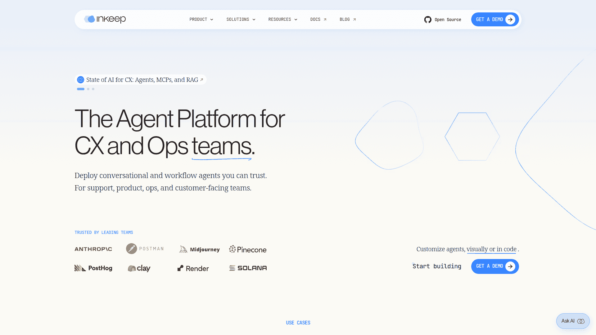 Inkeep screenshot