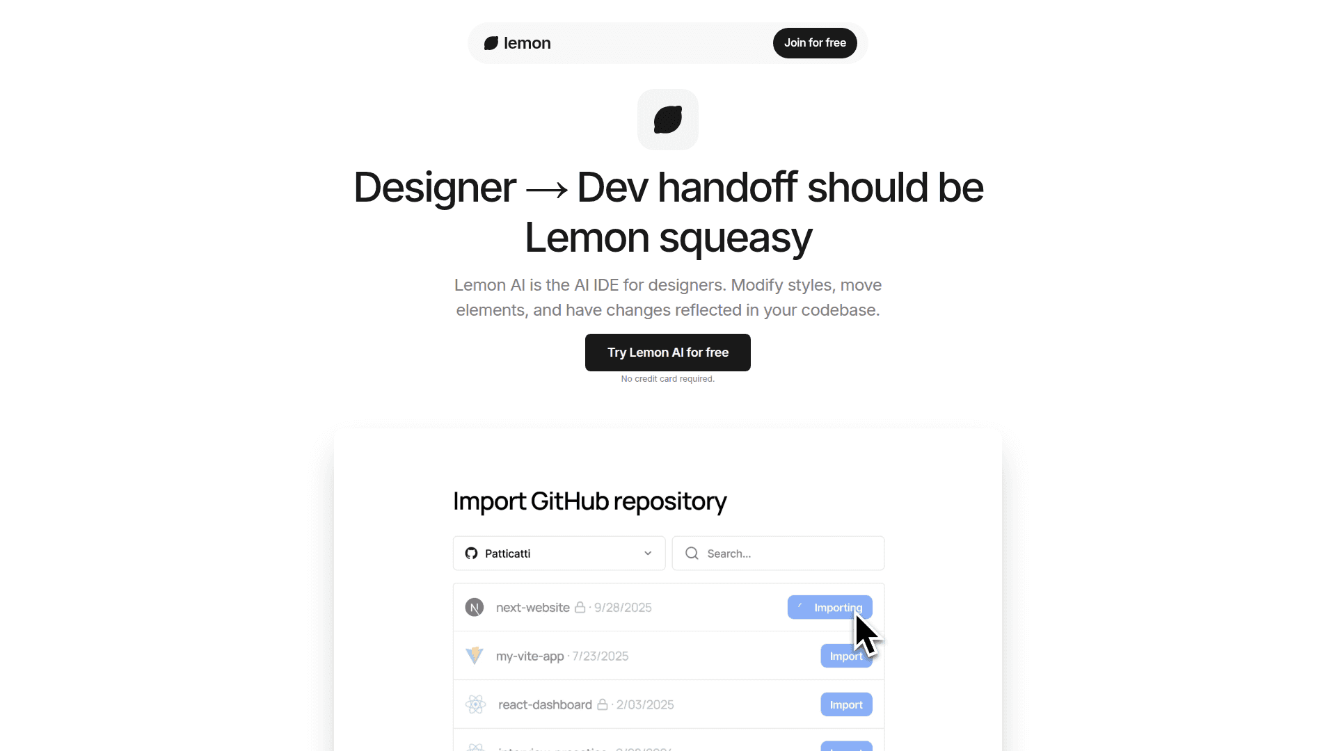 Lemon AI screenshot