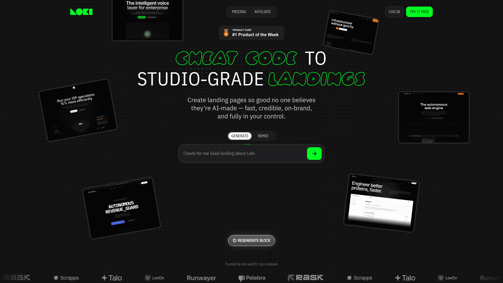 Loki.Build screenshot