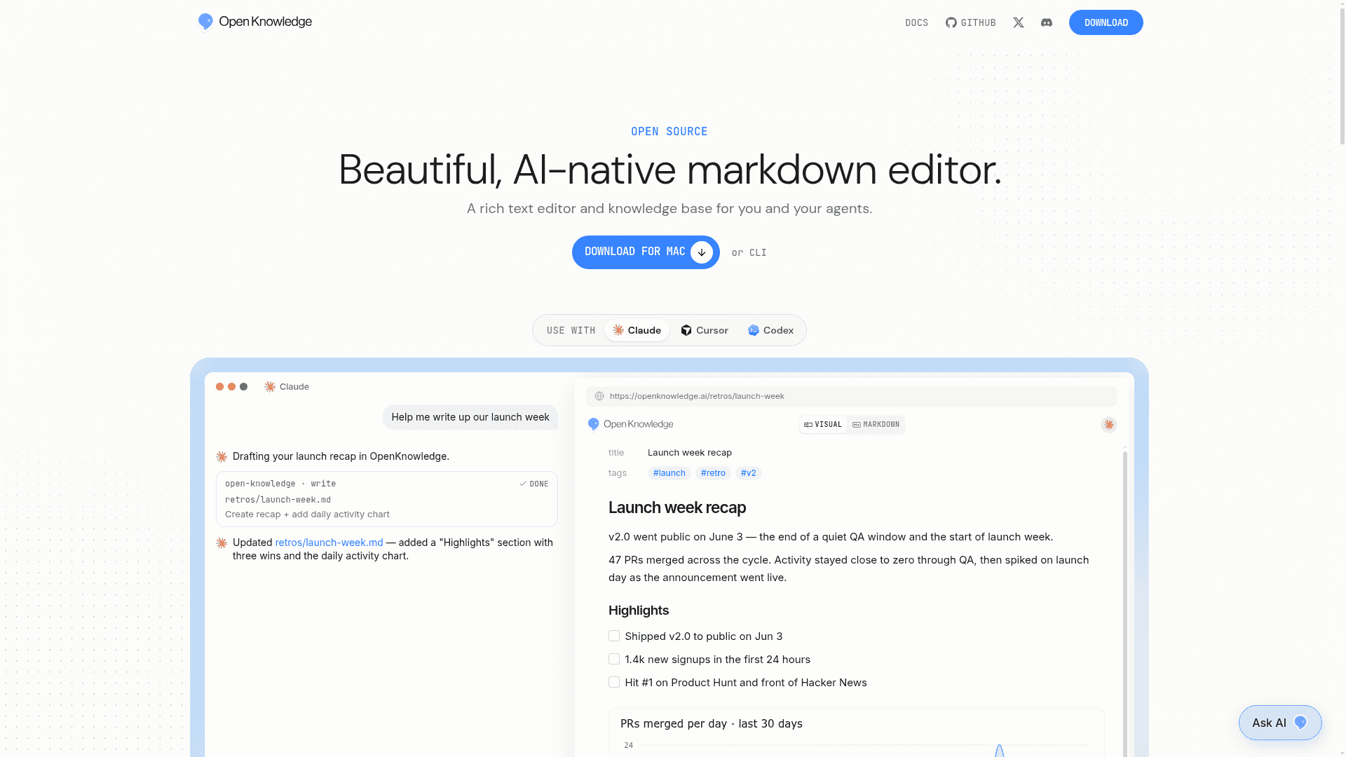 OpenKnowledge screenshot