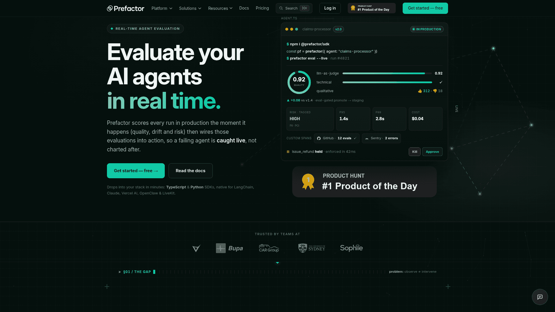 Prefactor screenshot