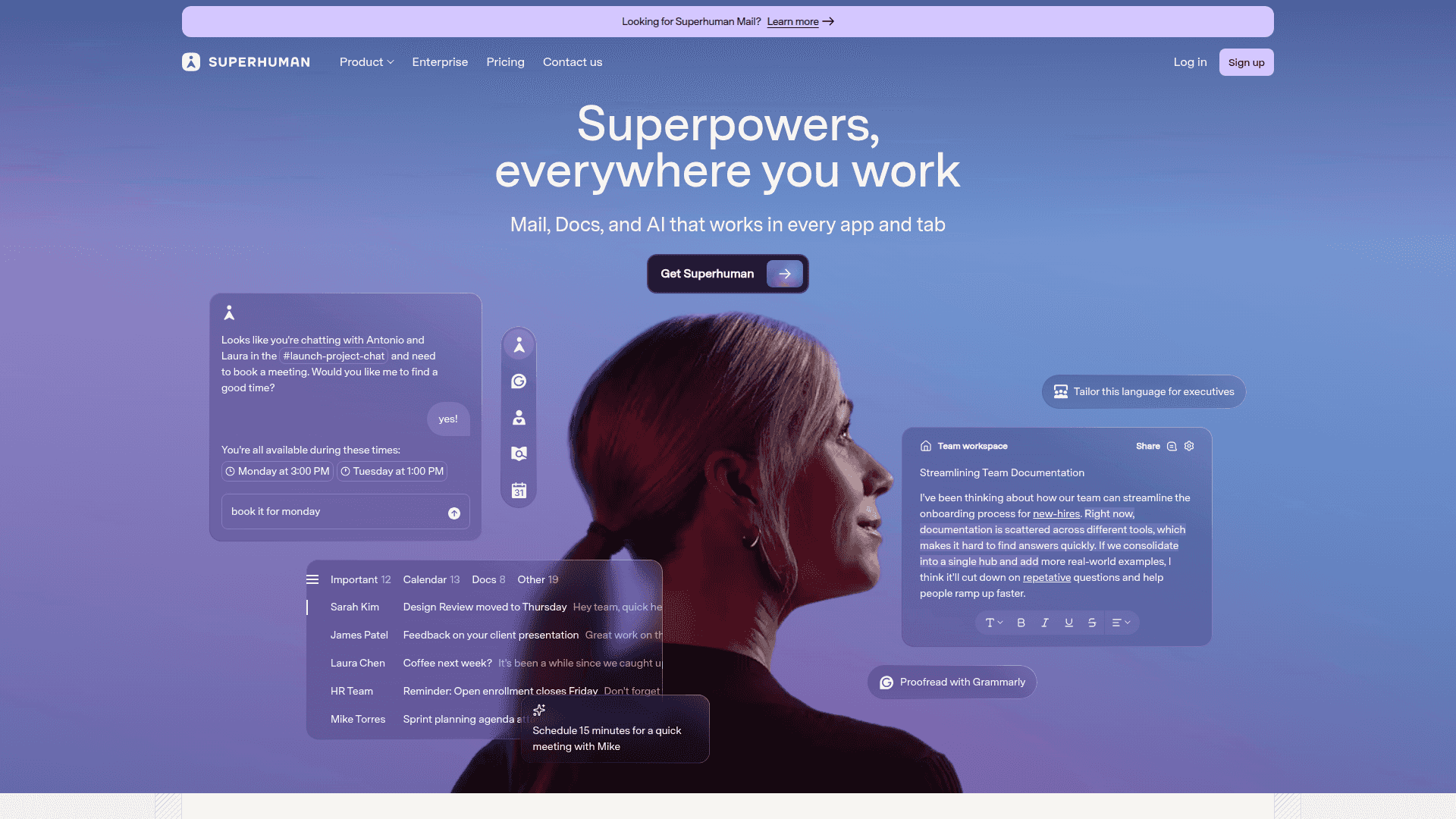 Superhuman screenshot