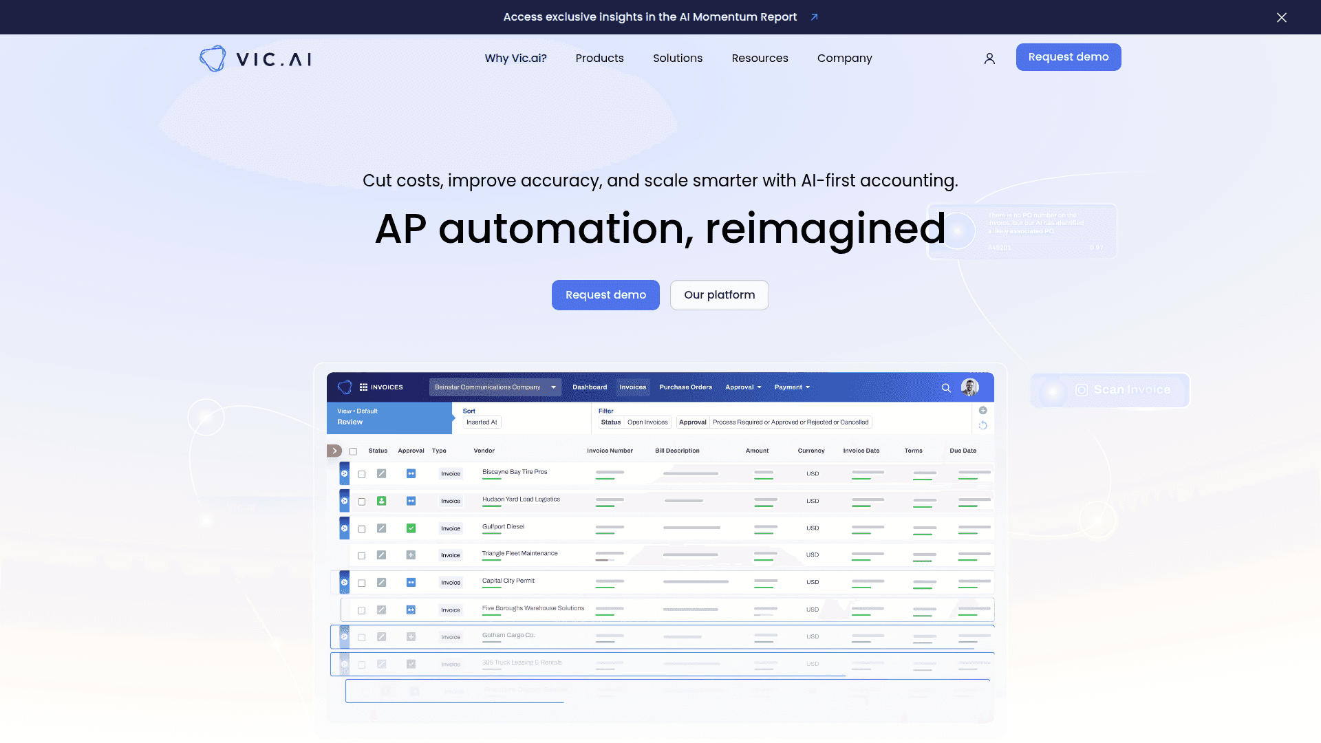 Vic.ai screenshot