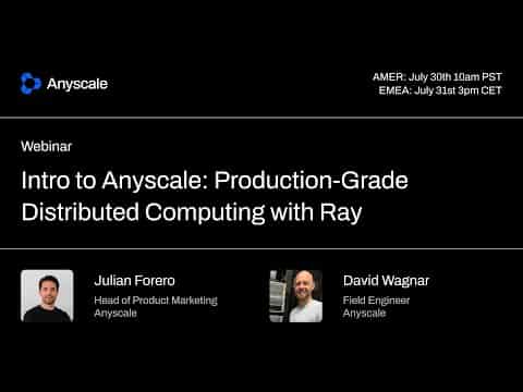 Anyscale Demo Video