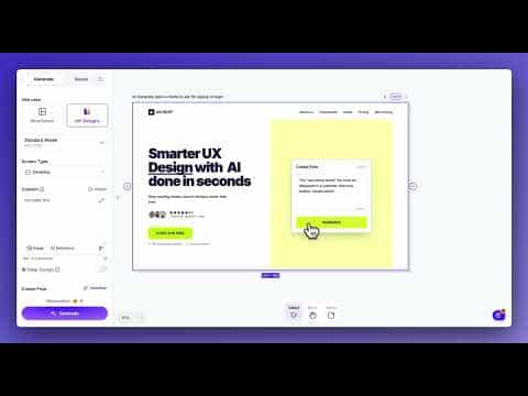 UX Pilot Demo Video