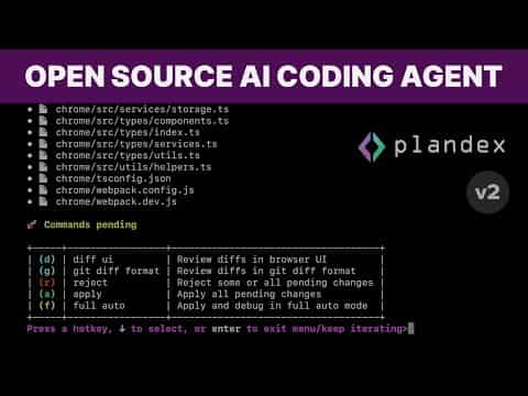 Plandex Demo Video