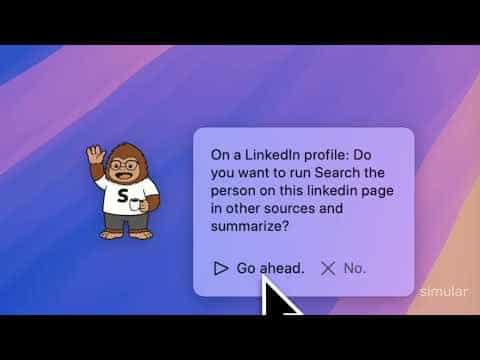 Simular Demo Video