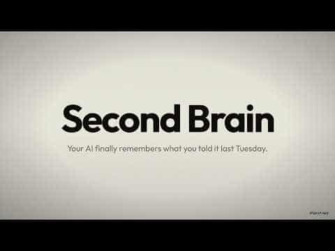 Second Brain Demo Video