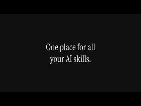 Skills Manager Demo Video