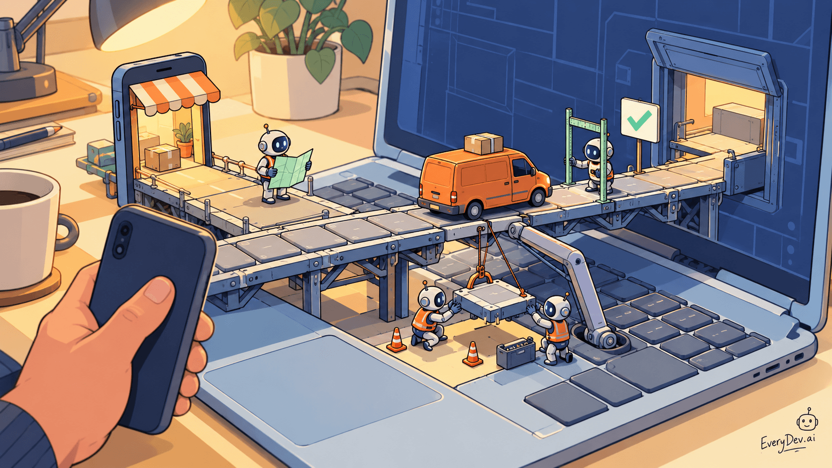 AI coding teams must keep real orders moving while changing the system behind them.