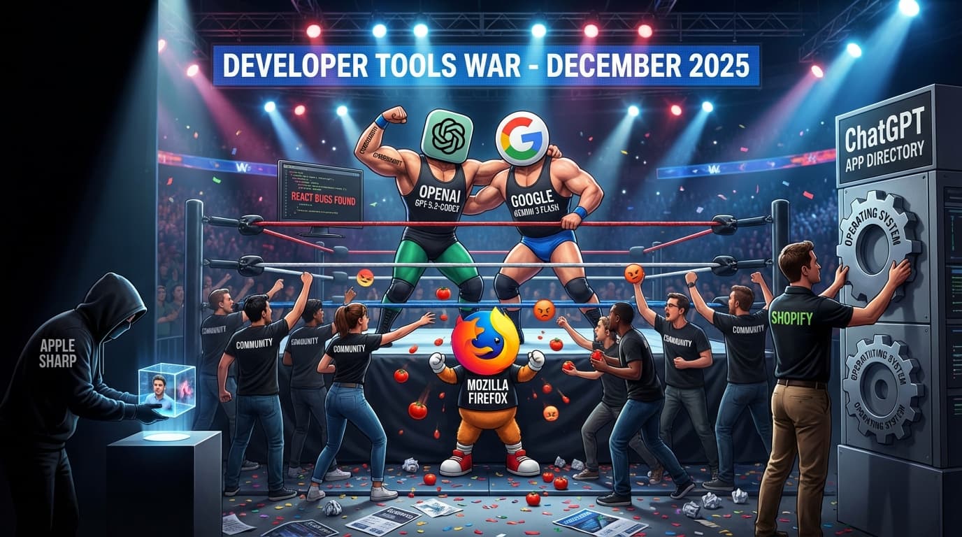 OpenAI vs Google and FireFox in AI Developer News Dec 2025