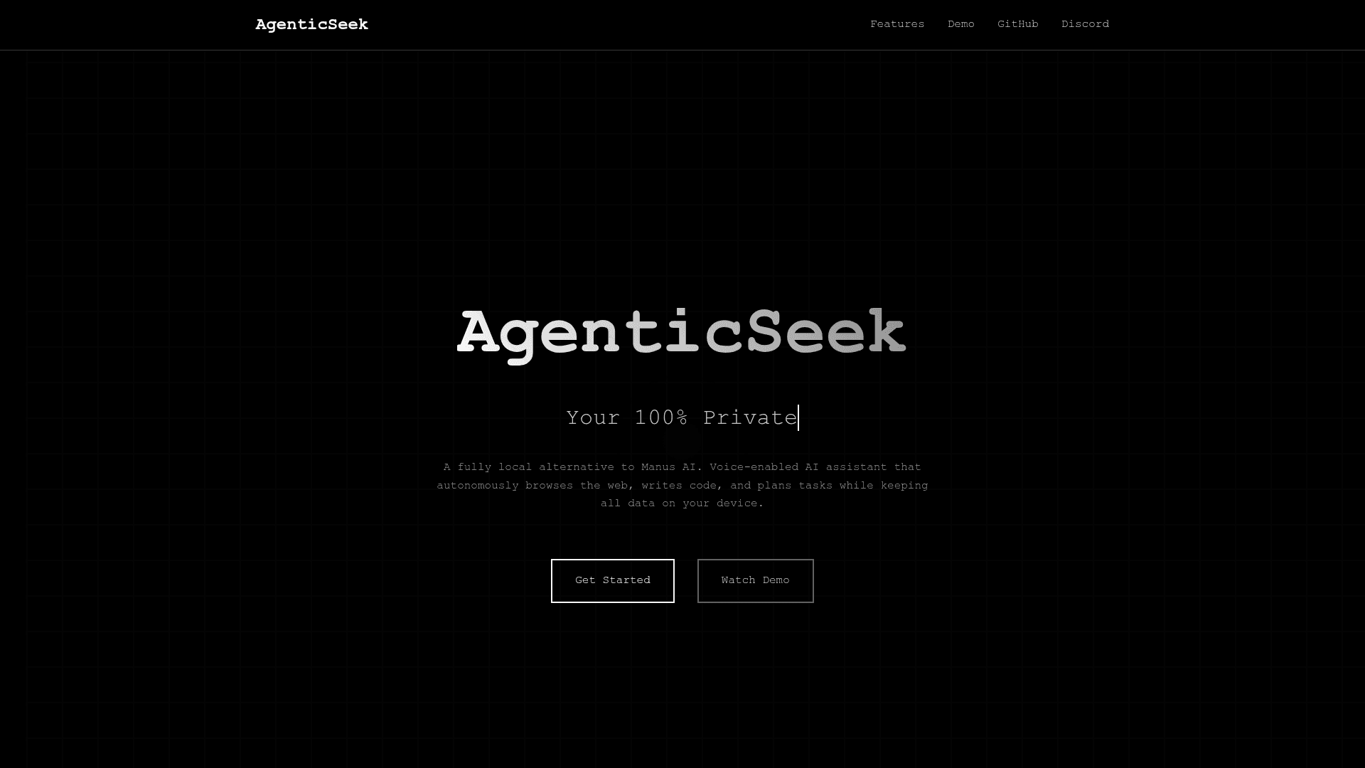 AgenticSeek - 1