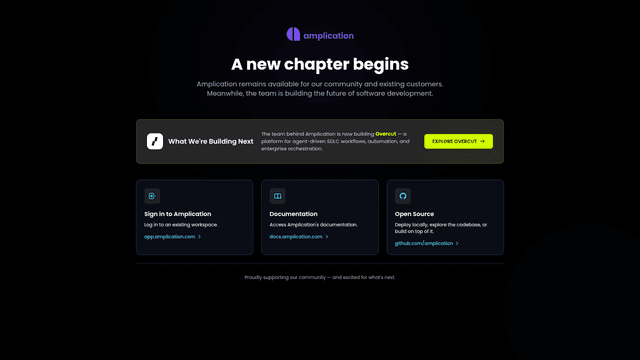 Amplication - Open Source Backend Code Generator | EveryDev.ai