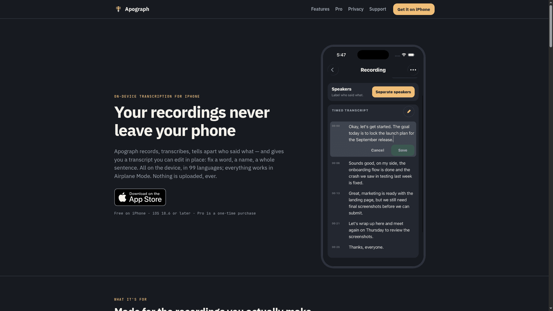 Apograph - 1