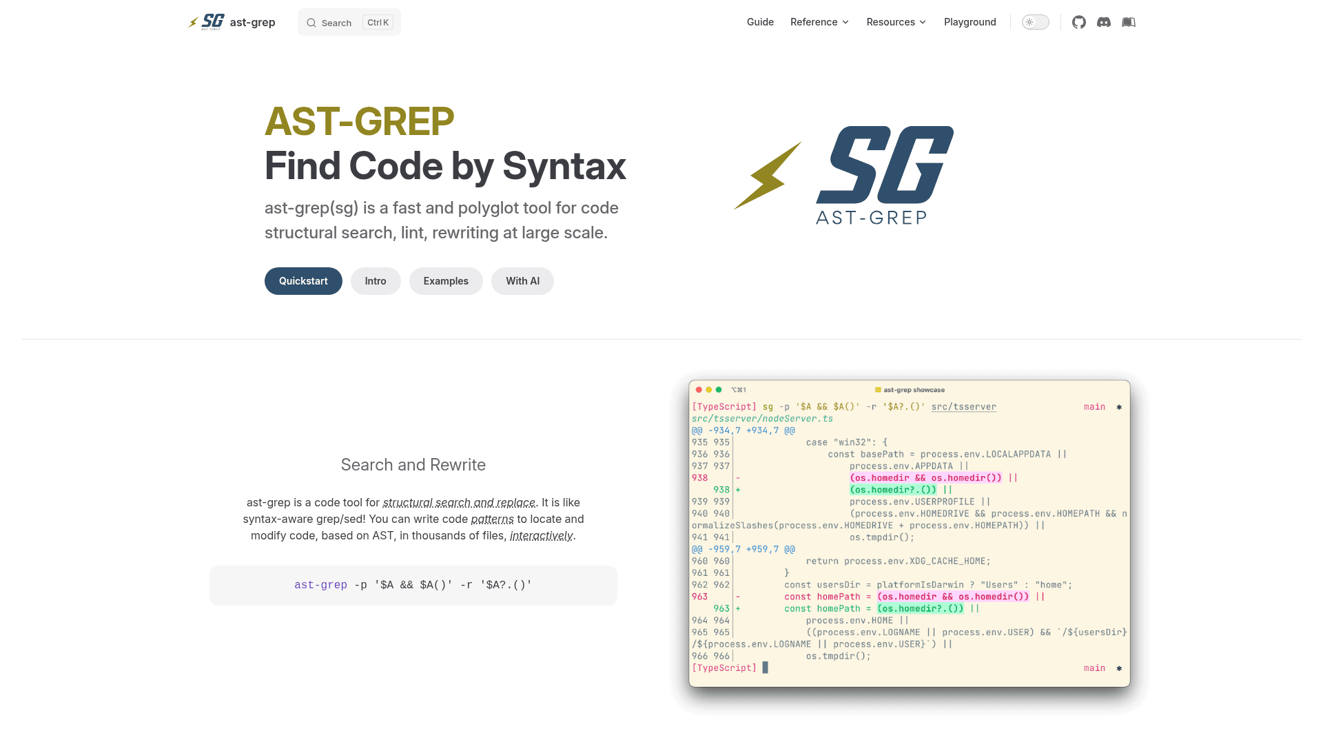 ast-grep - 1