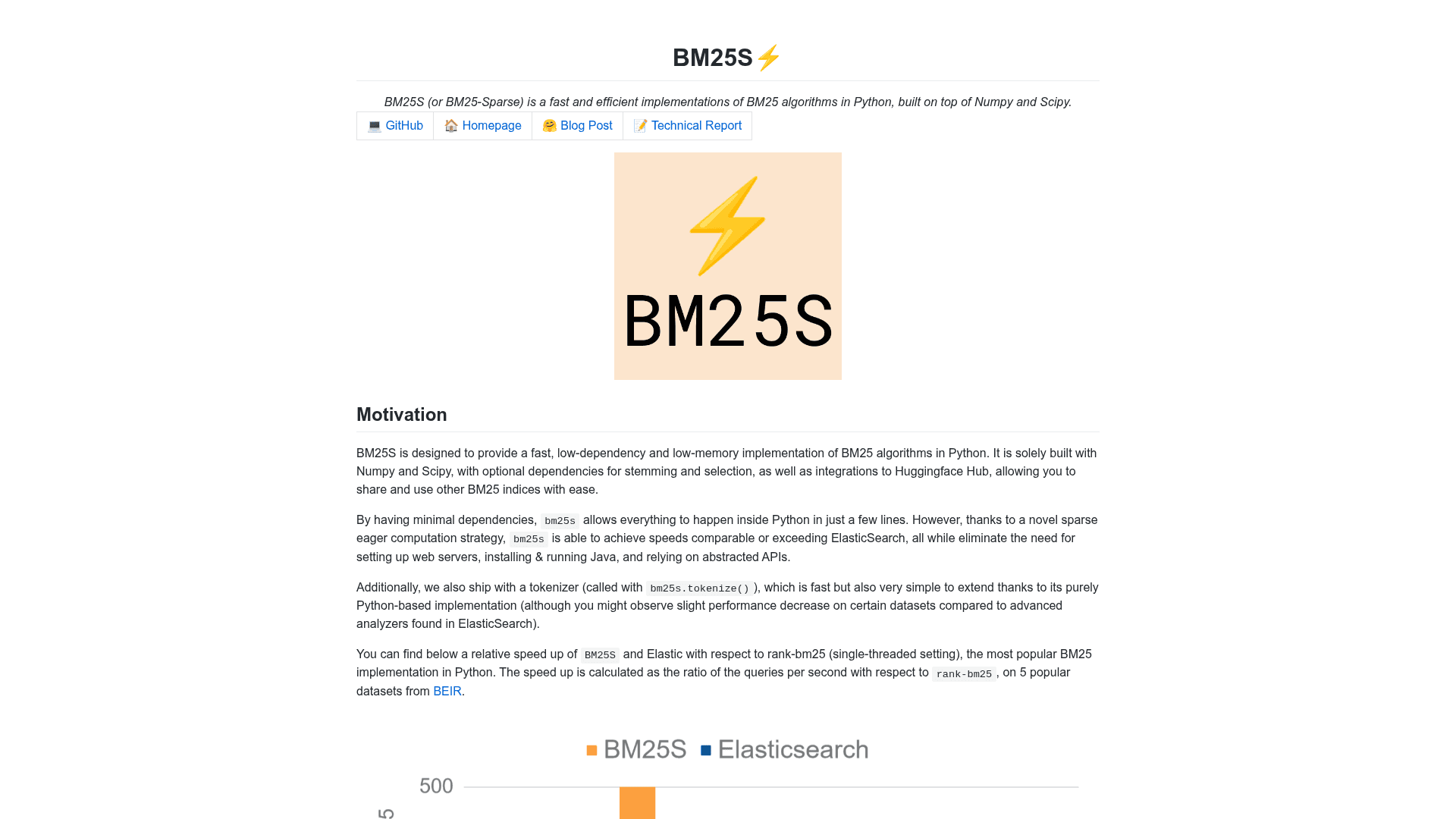 BM25S - 1