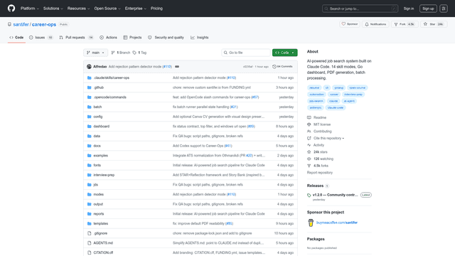 Career-Ops - AI Job Search CLI Tool | EveryDev.ai