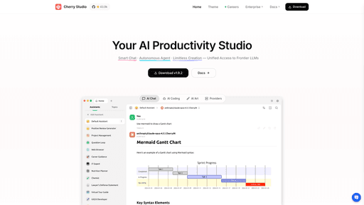 Cherry Studio - Desktop Multi Model AI Client | EveryDev.ai
