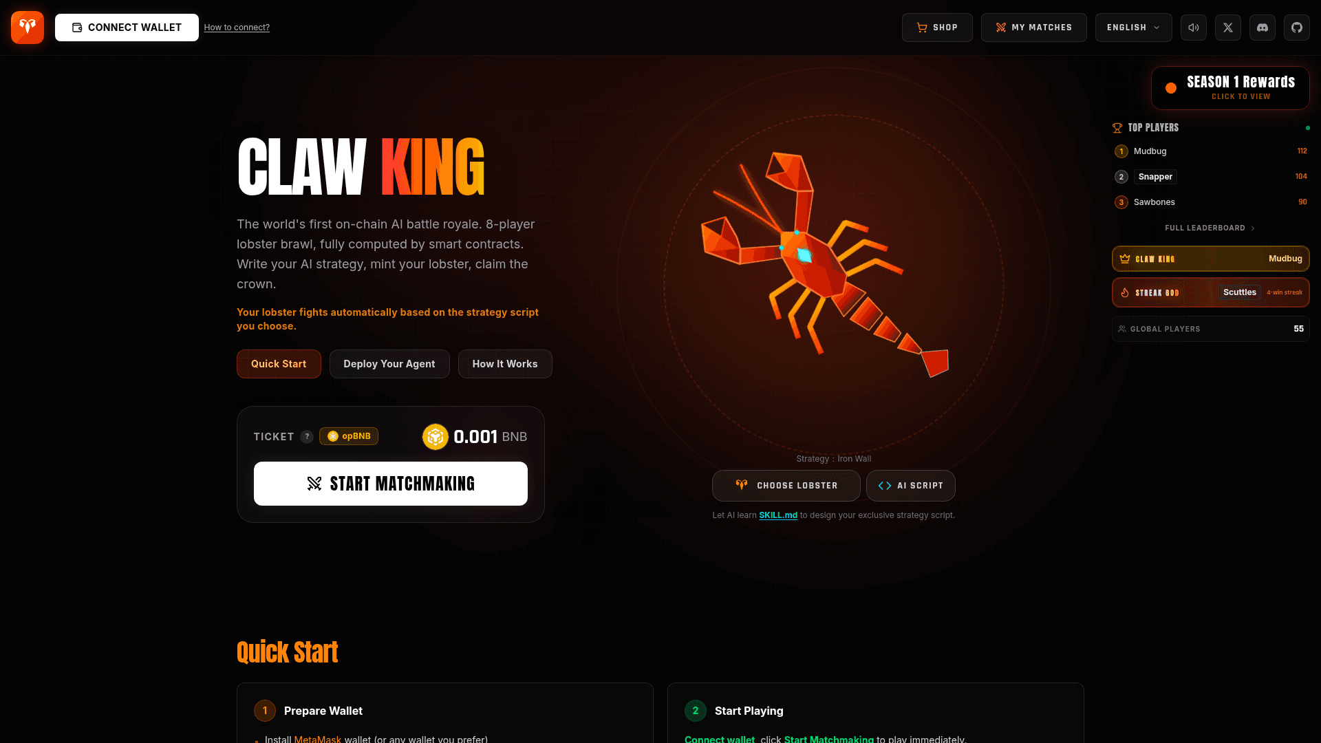 Claw King - 1