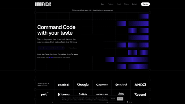 Command Code - AI Coding Agent for Terminal | EveryDev.ai