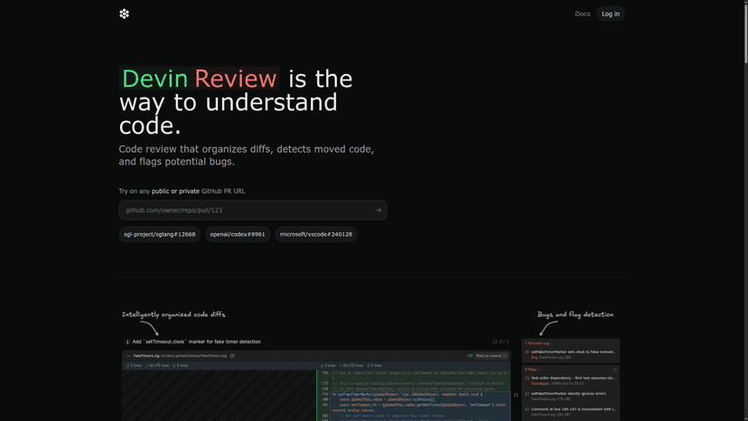 Devin Review - AI Code Review for GitHub PRs | EveryDev.ai