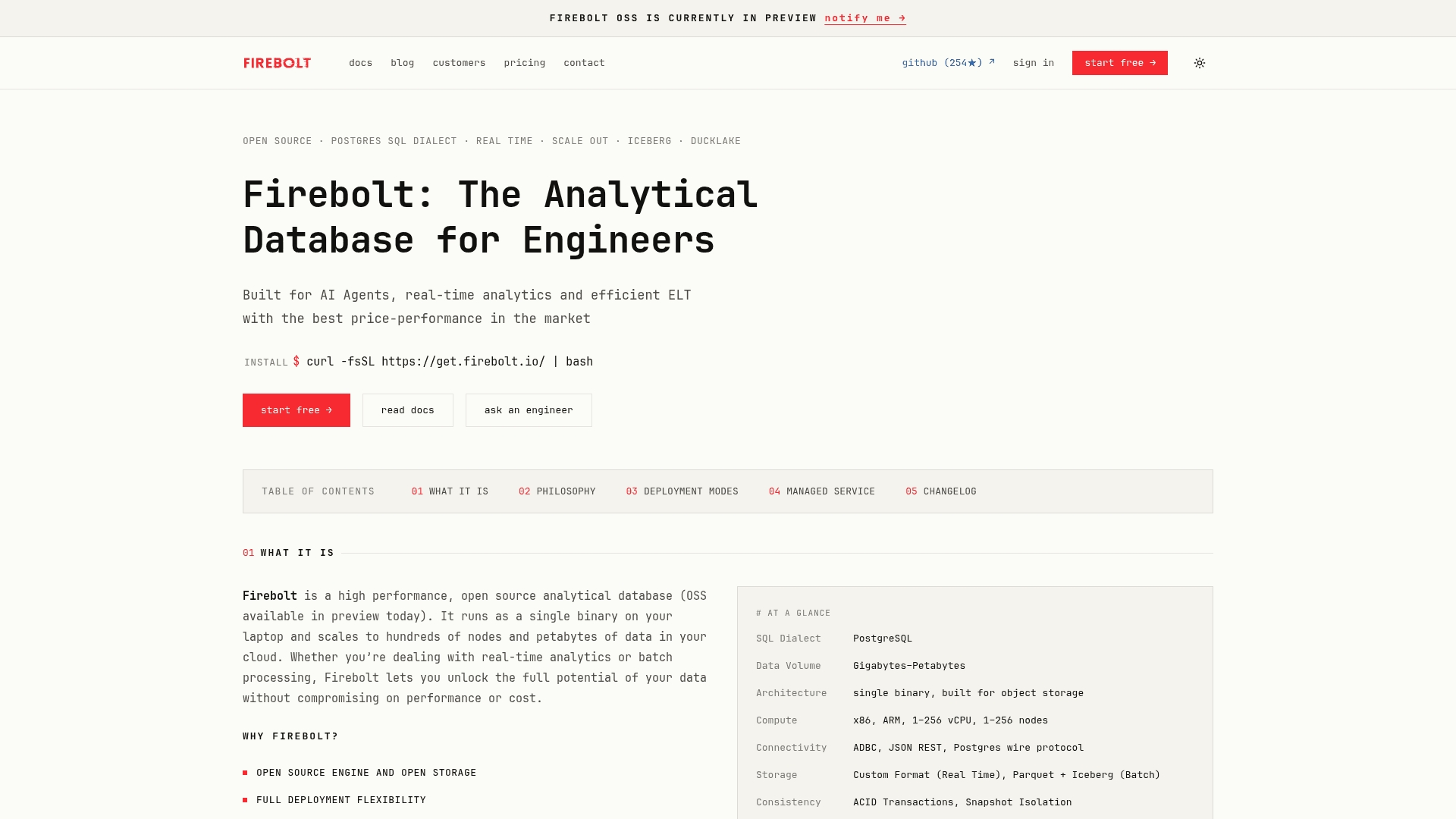 Firebolt - 1