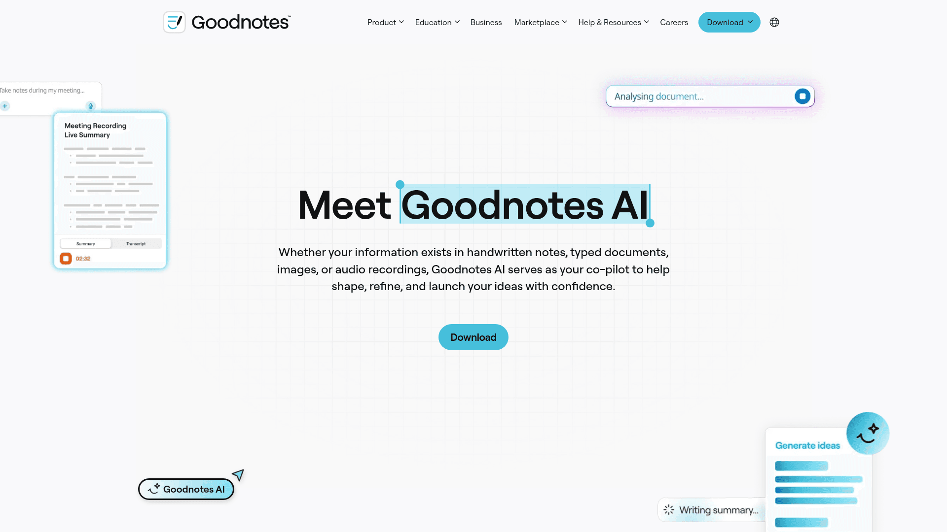 Goodnotes AI