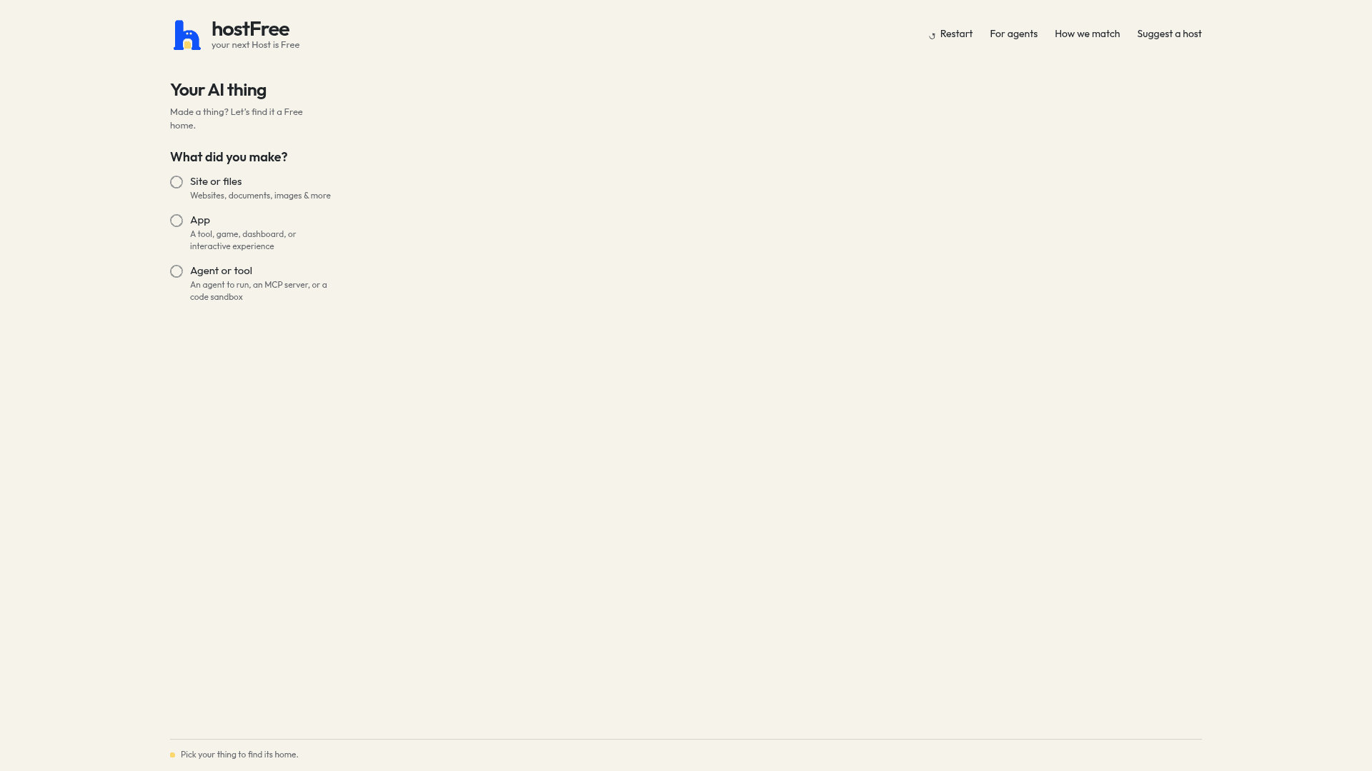 hostFree - 1