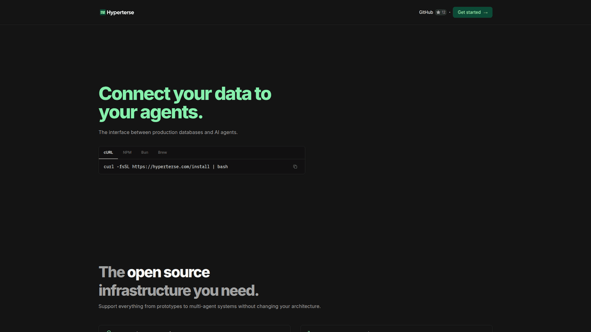 Hyperterse - AI Tools for Devs | EveryDev.ai