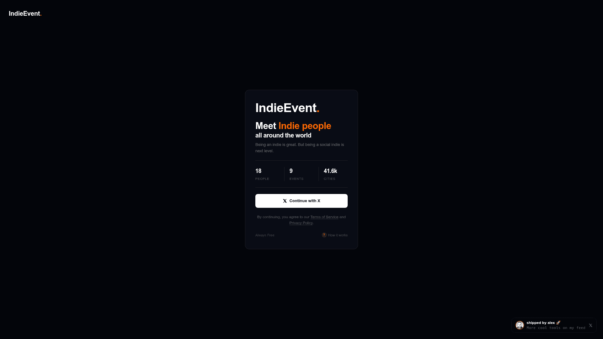 IndieEvent