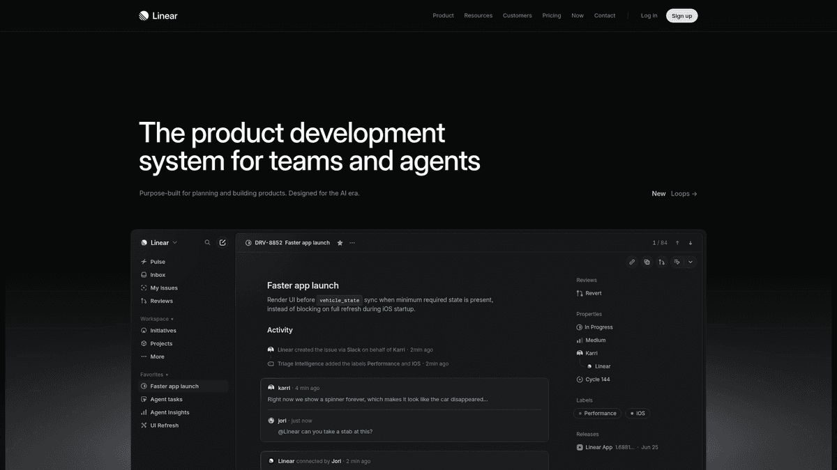 Linear - Software Dev Issue Tracker | EveryDev.ai