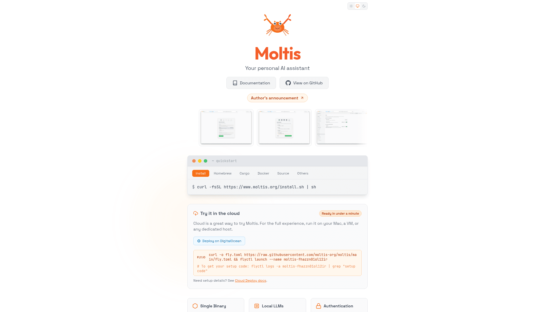 Moltis - 1
