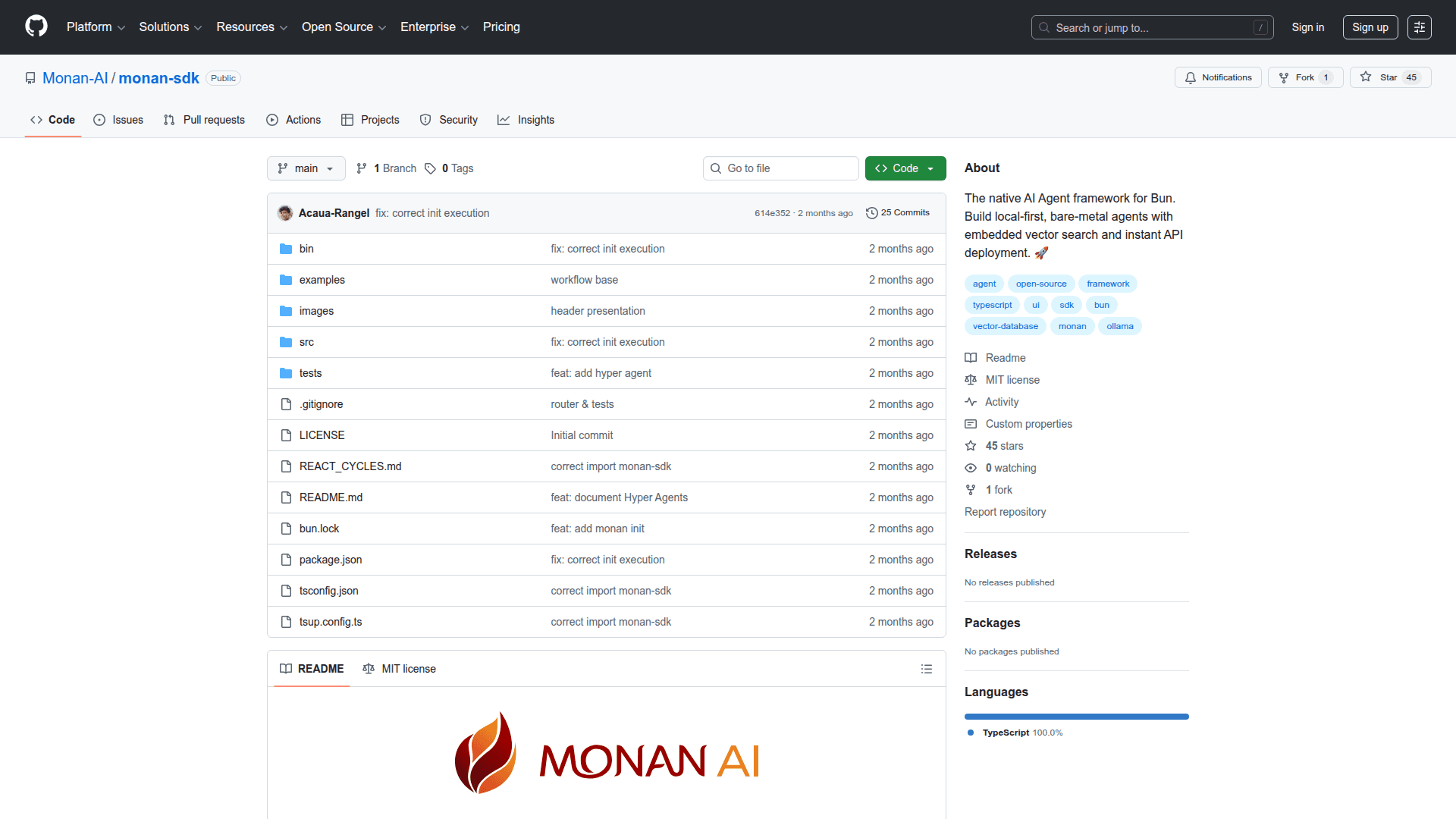 Monan SDK - 1