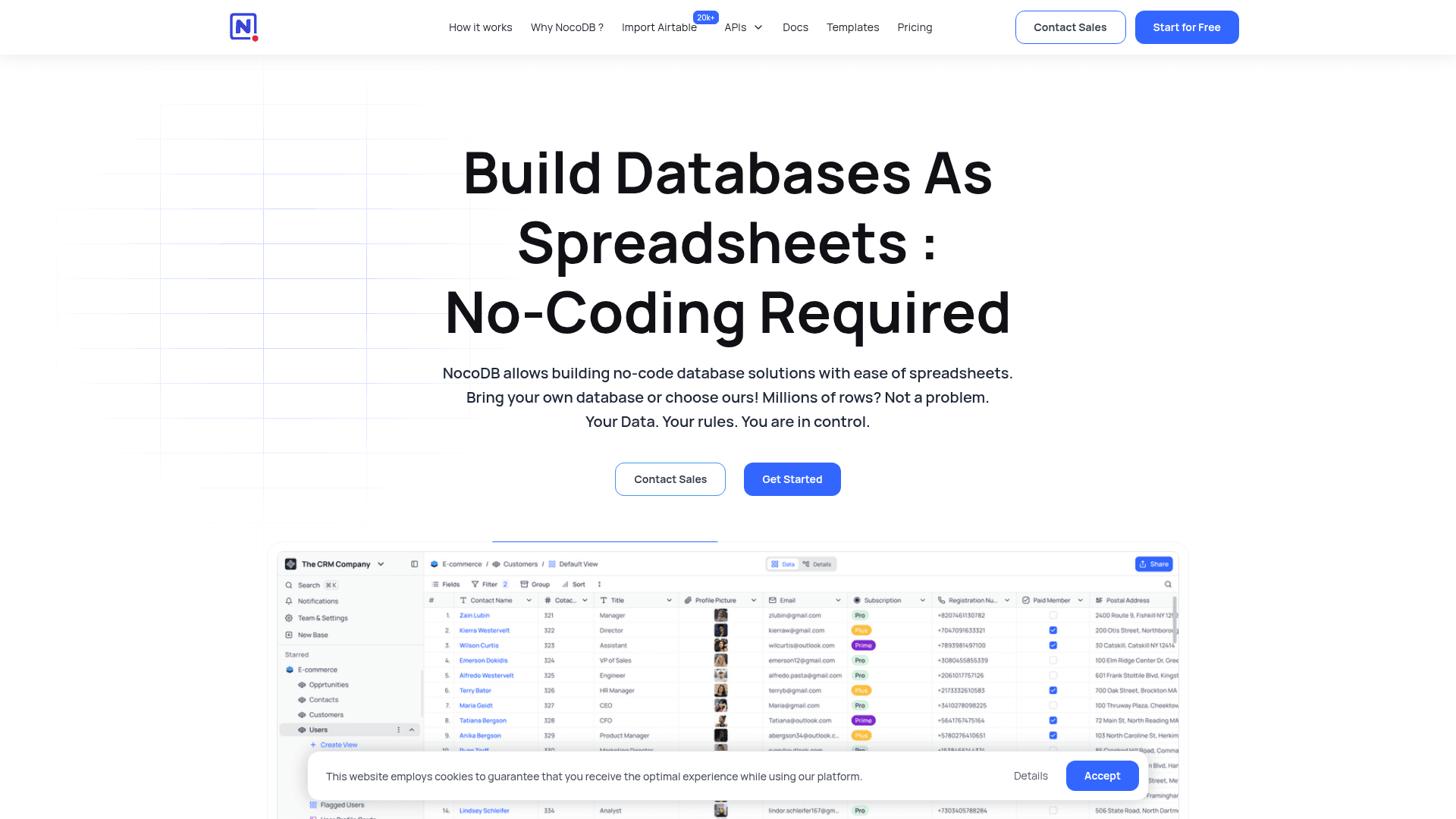 NocoDB - 1