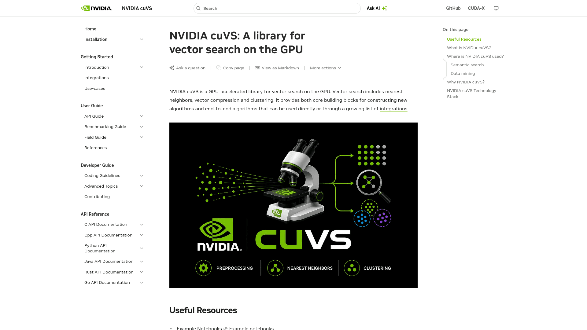 NVIDIA cuVS - 1