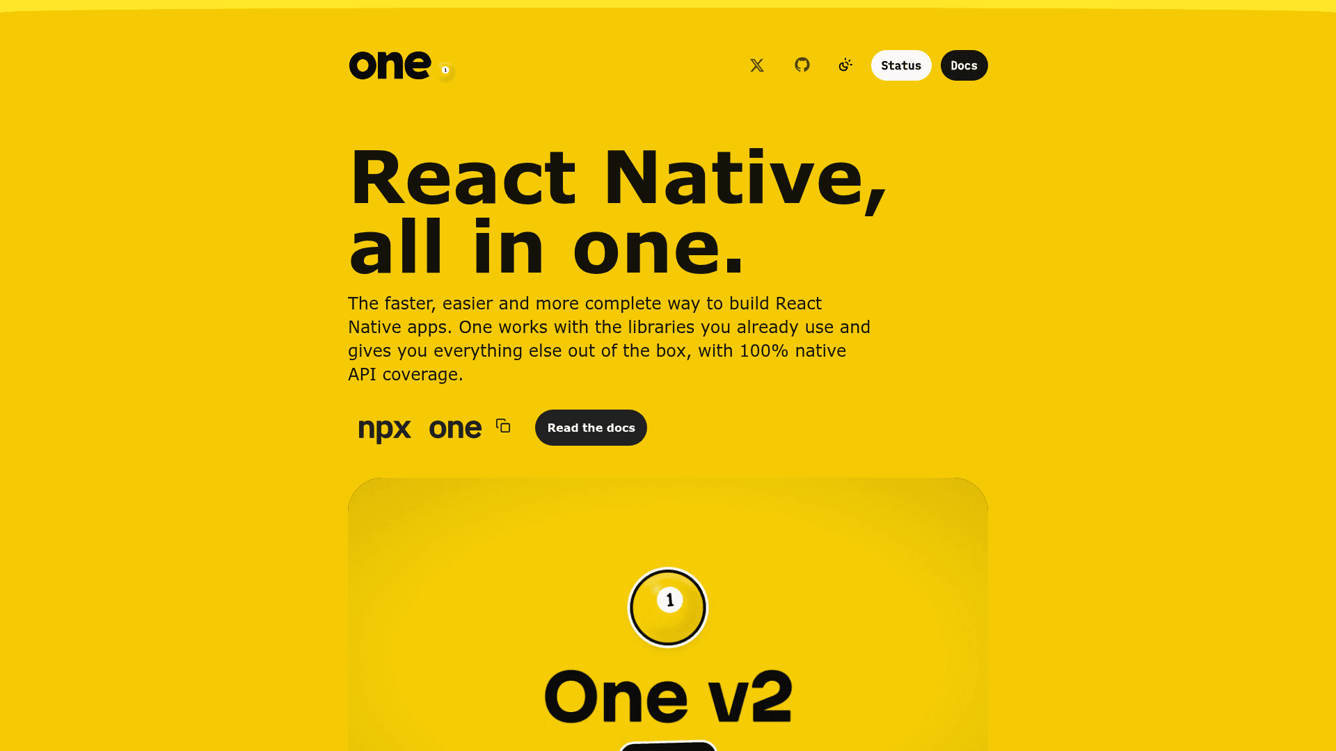 One - 1