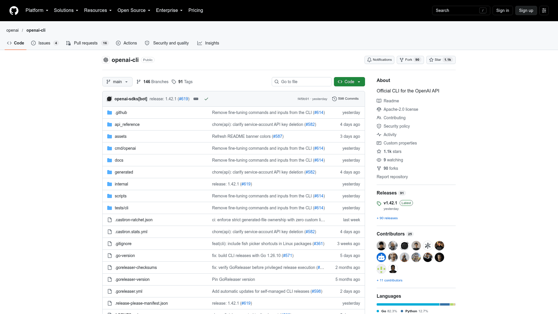 OpenAI CLI - 1