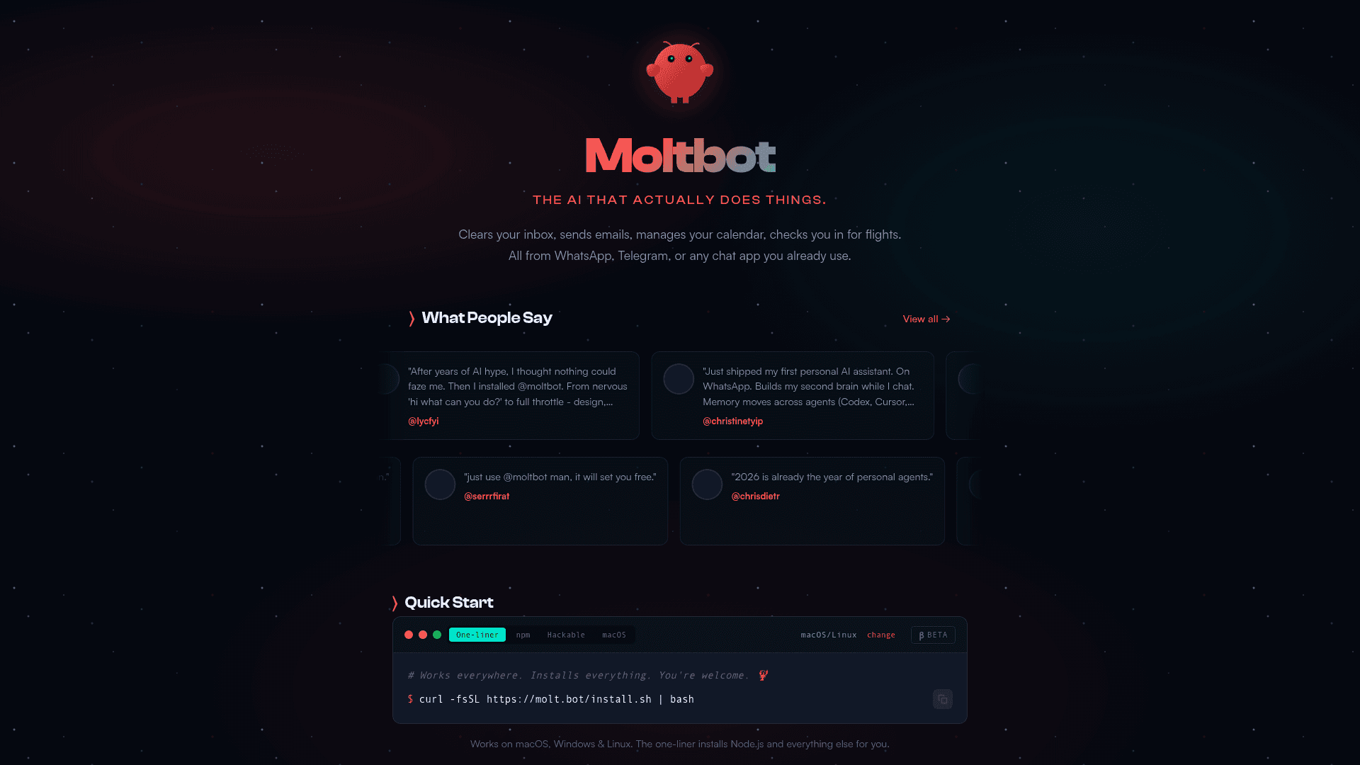 OpenClaw (previously named Moltbot & Clawdbot) - 2