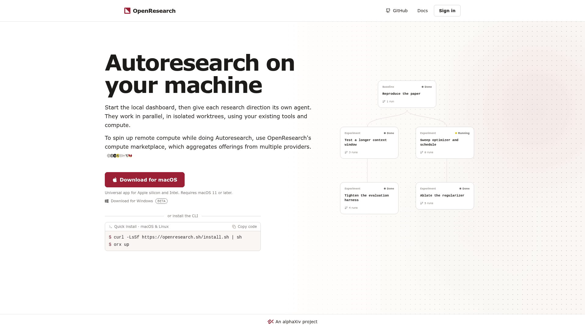 OpenResearch - 1
