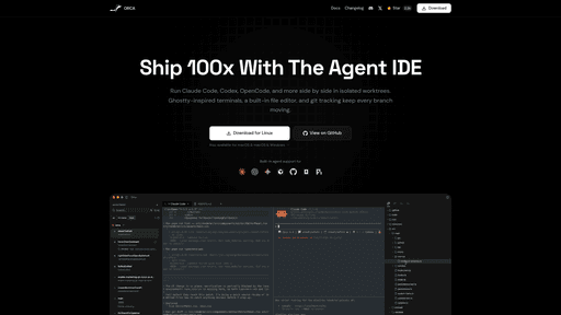 Orca - Open Source Parallel Agent IDE | EveryDev.ai