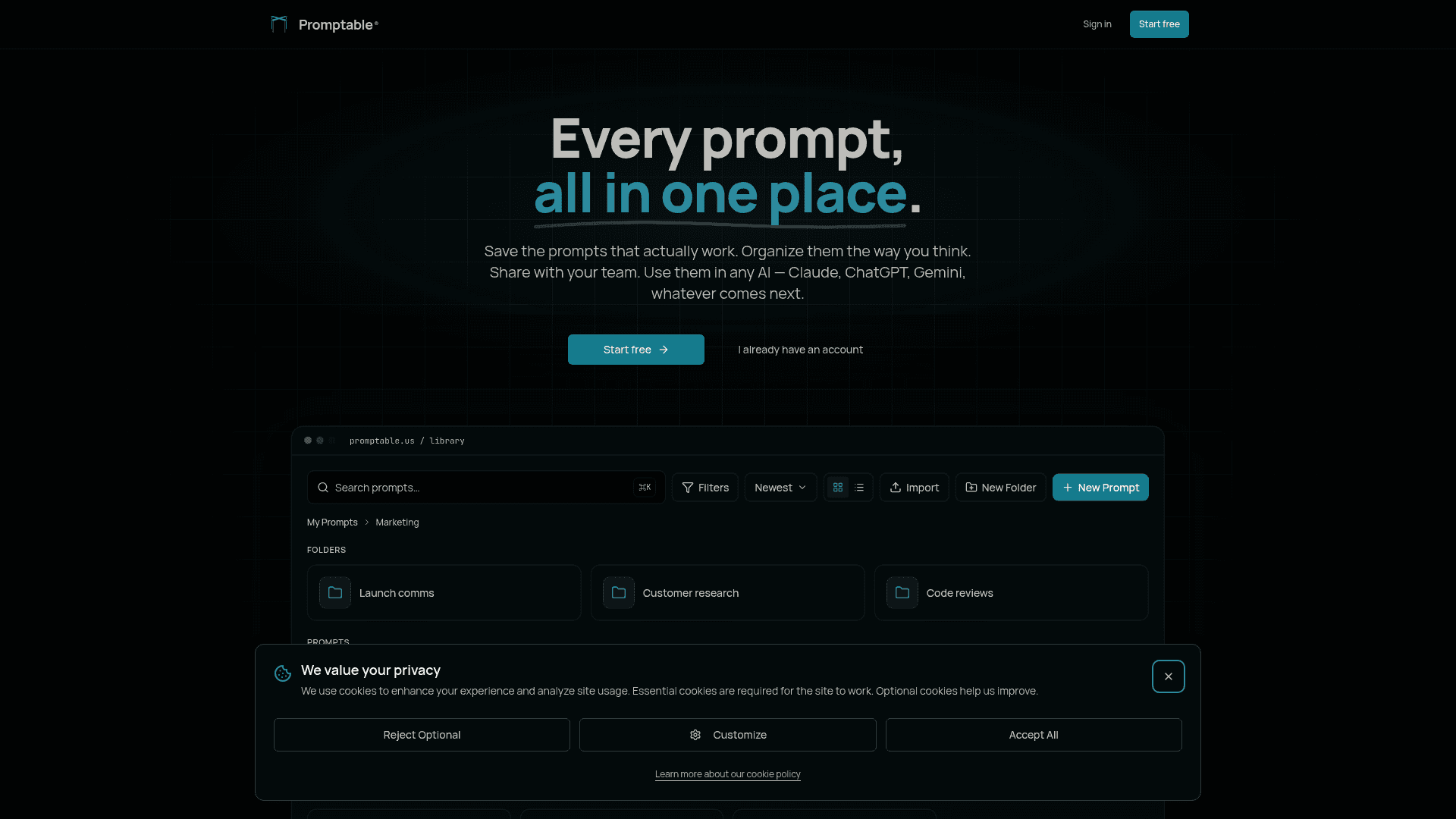 Promptable - 1
