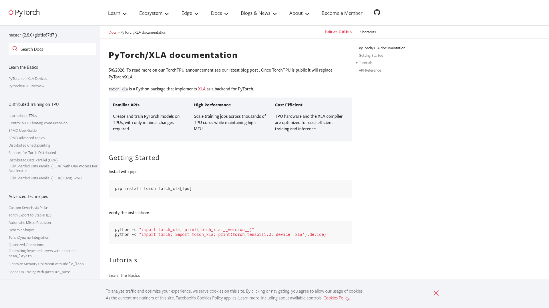 PyTorch/XLA - 1