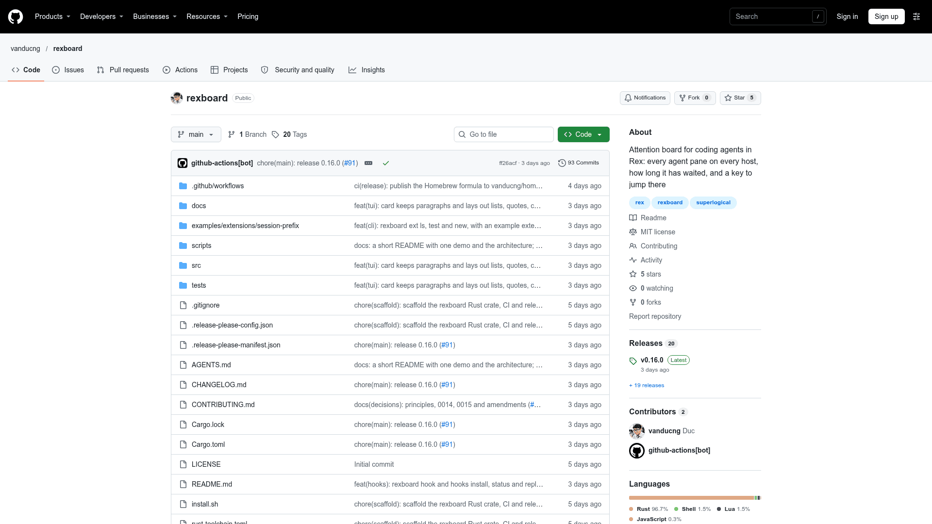 rexboard - 1