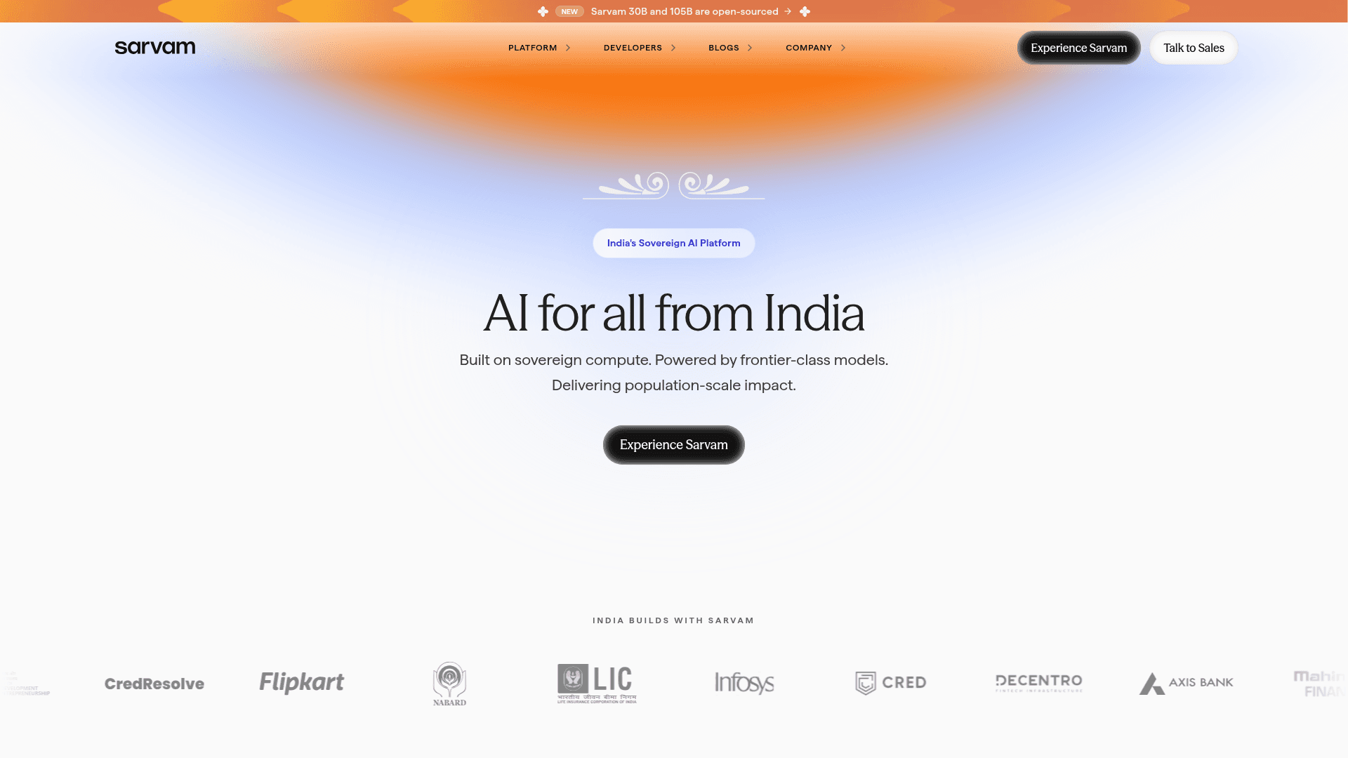 Sarvam AI - 1